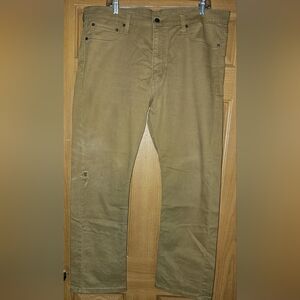 Men's Brown Levi Strauss 513 Jeana, Size 38x30